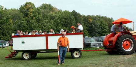 Volunteers on the People Mover